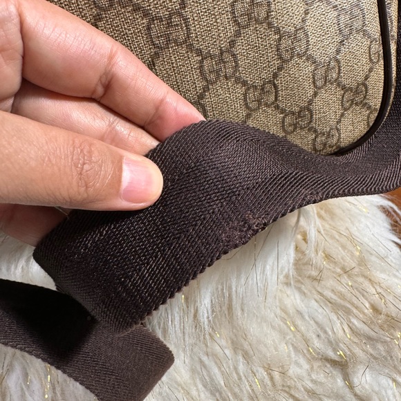 Gucci Gg Supreme sling cross-bag Unisex Large size - Picture 11 of 16
